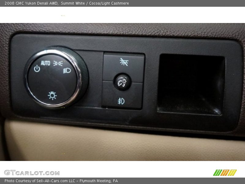 Summit White / Cocoa/Light Cashmere 2008 GMC Yukon Denali AWD