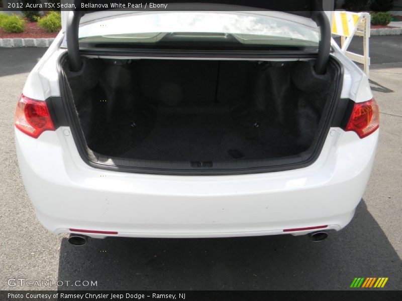 Bellanova White Pearl / Ebony 2012 Acura TSX Sedan