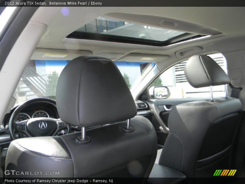 Bellanova White Pearl / Ebony 2012 Acura TSX Sedan
