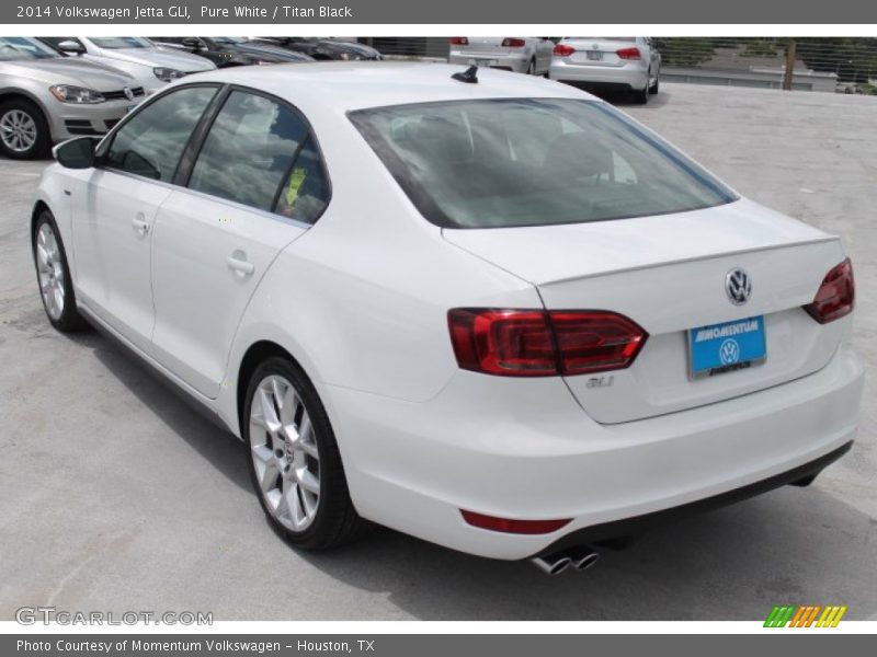 Pure White / Titan Black 2014 Volkswagen Jetta GLI