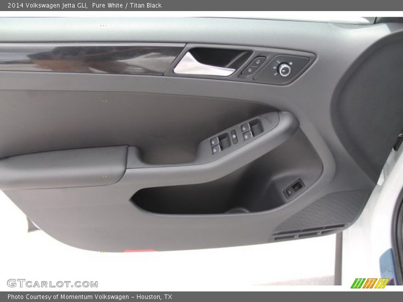 Pure White / Titan Black 2014 Volkswagen Jetta GLI