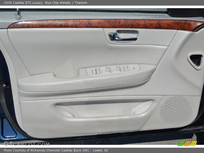 Blue Chip Metallic / Titanium 2006 Cadillac DTS Luxury