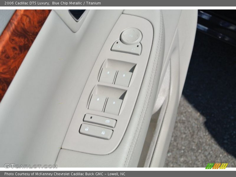 Blue Chip Metallic / Titanium 2006 Cadillac DTS Luxury