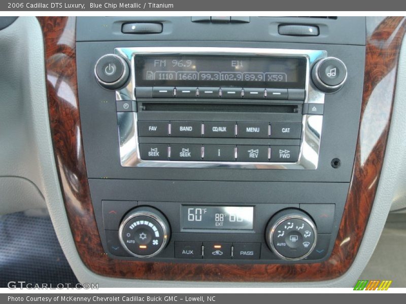 Blue Chip Metallic / Titanium 2006 Cadillac DTS Luxury