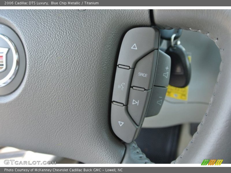 Blue Chip Metallic / Titanium 2006 Cadillac DTS Luxury