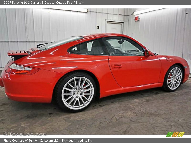 Guards Red / Black 2007 Porsche 911 Carrera S Coupe