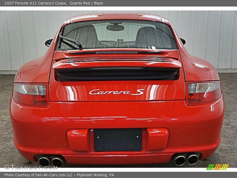 Guards Red / Black 2007 Porsche 911 Carrera S Coupe
