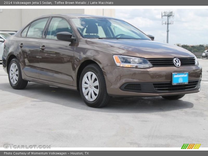 Toffee Brown Metallic / Latte Macchiato 2014 Volkswagen Jetta S Sedan