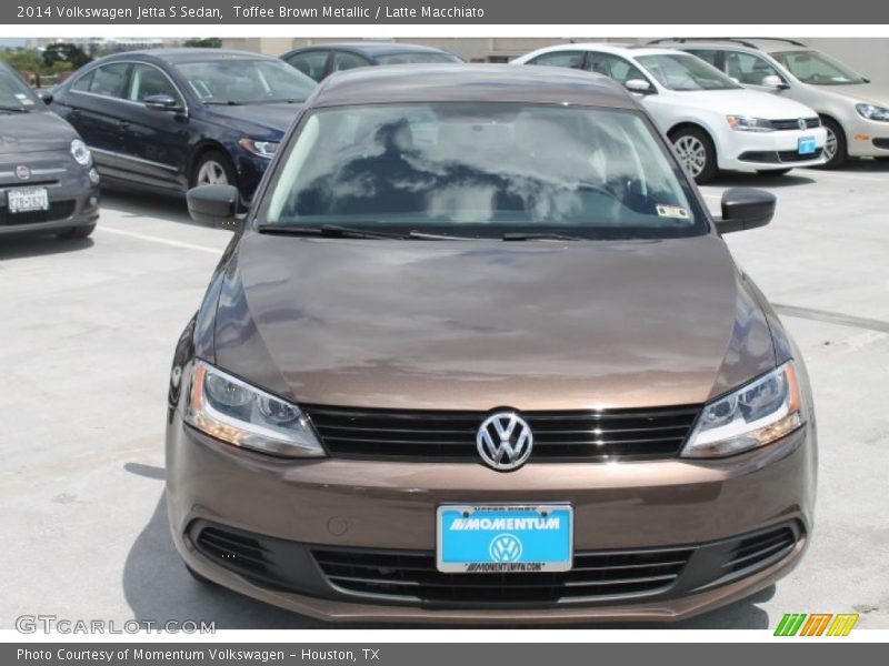 Toffee Brown Metallic / Latte Macchiato 2014 Volkswagen Jetta S Sedan