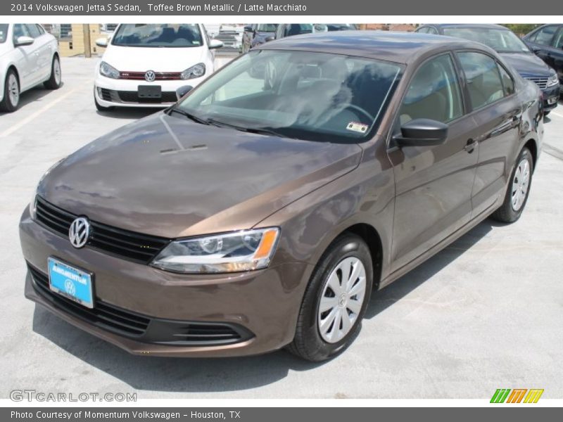 Toffee Brown Metallic / Latte Macchiato 2014 Volkswagen Jetta S Sedan