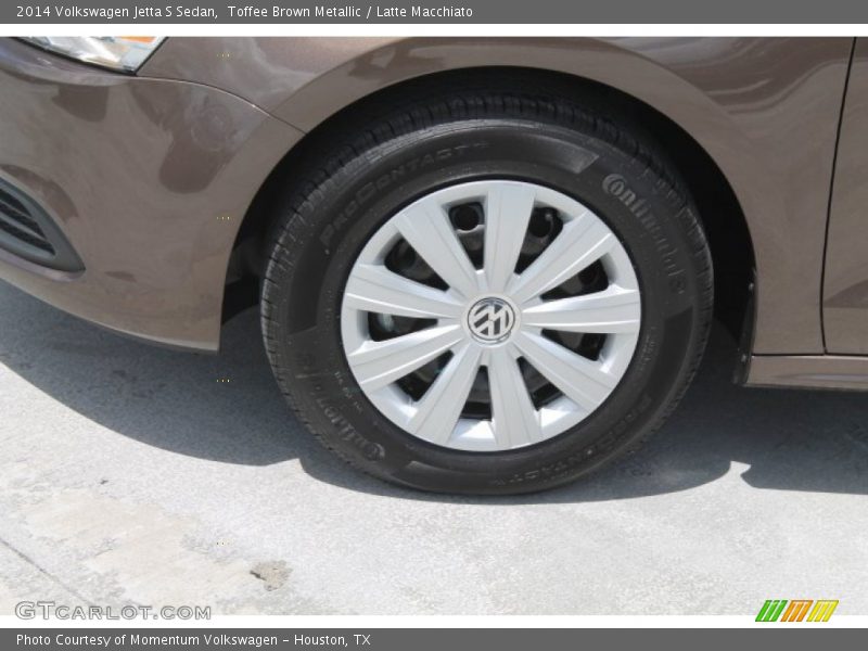 Toffee Brown Metallic / Latte Macchiato 2014 Volkswagen Jetta S Sedan