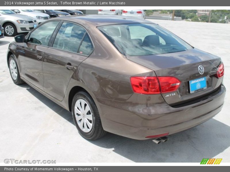 Toffee Brown Metallic / Latte Macchiato 2014 Volkswagen Jetta S Sedan