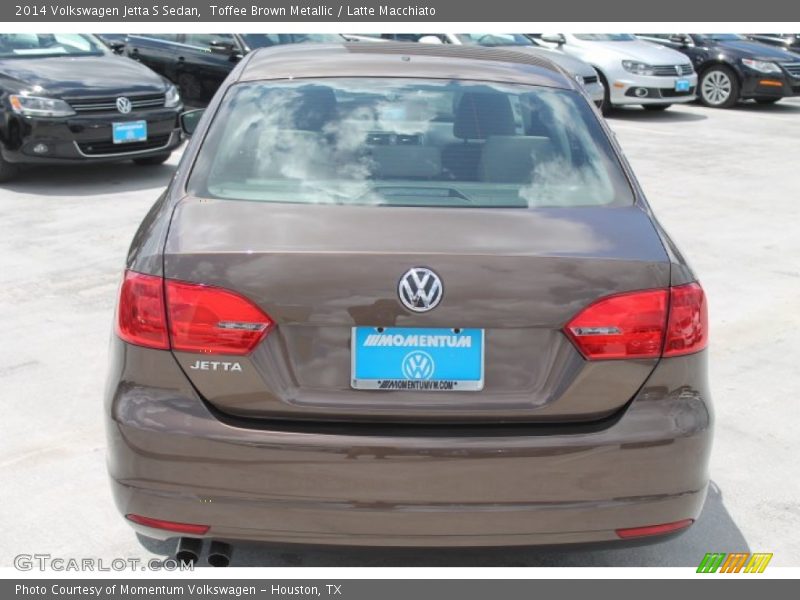 Toffee Brown Metallic / Latte Macchiato 2014 Volkswagen Jetta S Sedan