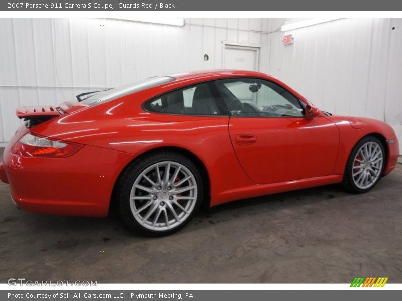 Guards Red / Black 2007 Porsche 911 Carrera S Coupe