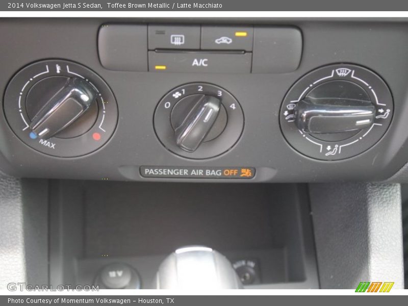 Toffee Brown Metallic / Latte Macchiato 2014 Volkswagen Jetta S Sedan