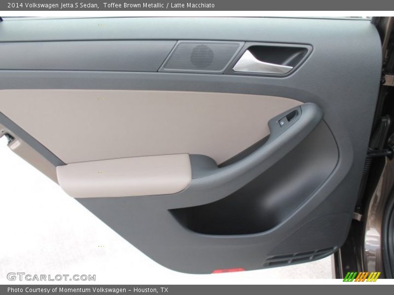 Toffee Brown Metallic / Latte Macchiato 2014 Volkswagen Jetta S Sedan
