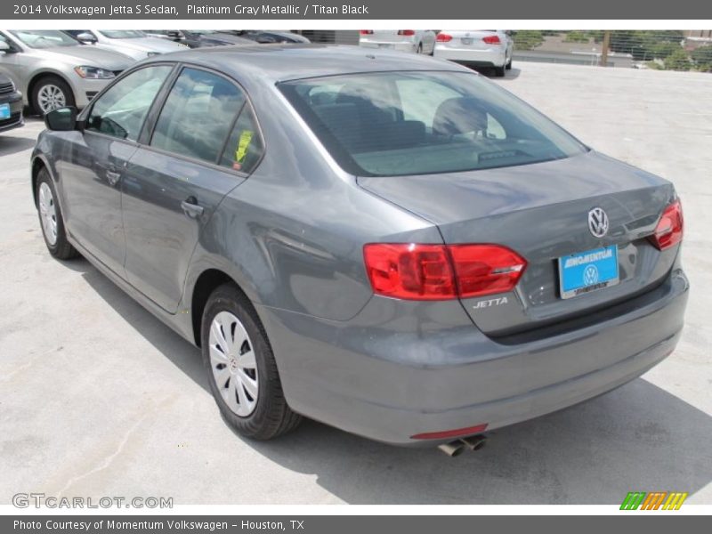 Platinum Gray Metallic / Titan Black 2014 Volkswagen Jetta S Sedan