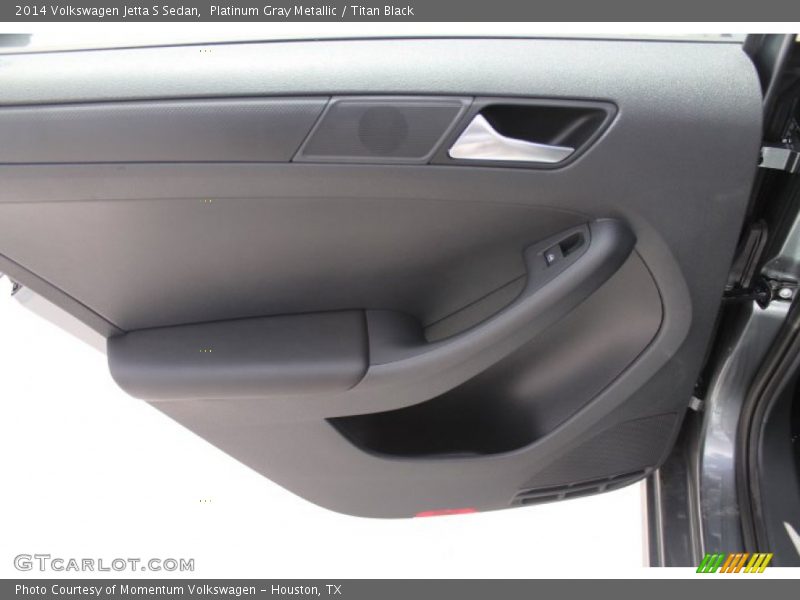 Platinum Gray Metallic / Titan Black 2014 Volkswagen Jetta S Sedan