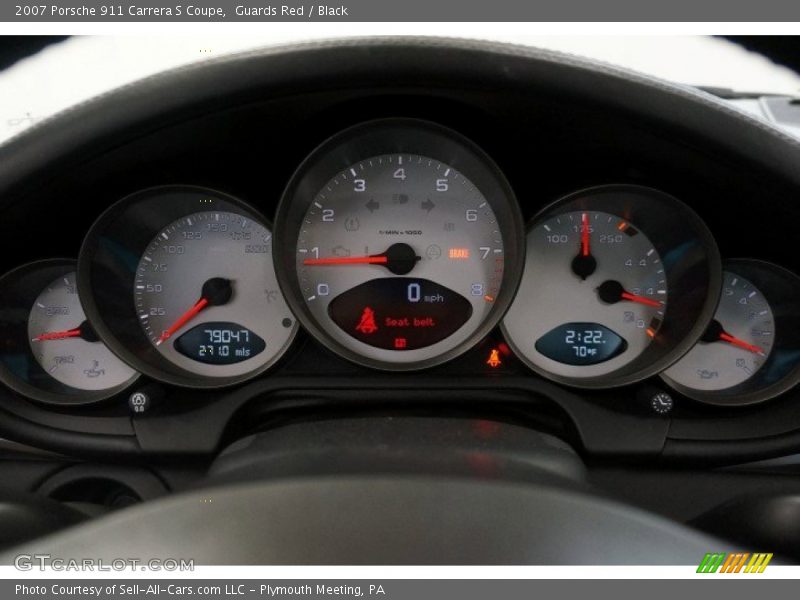  2007 911 Carrera S Coupe Carrera S Coupe Gauges