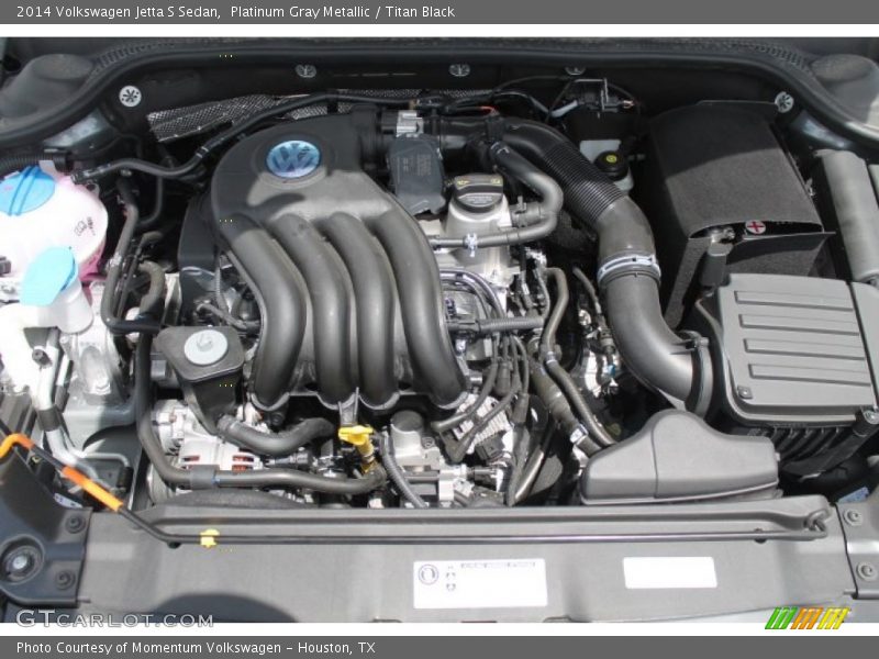 Platinum Gray Metallic / Titan Black 2014 Volkswagen Jetta S Sedan