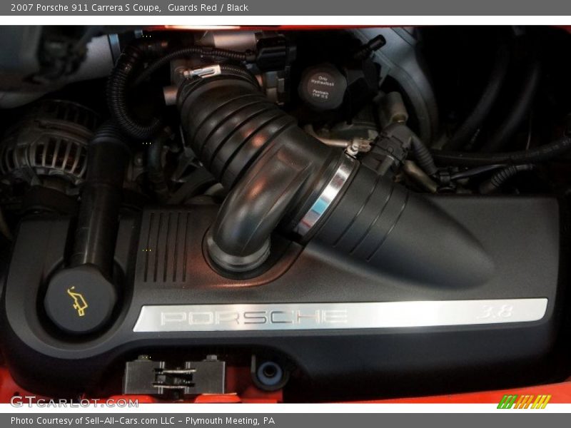 Guards Red / Black 2007 Porsche 911 Carrera S Coupe