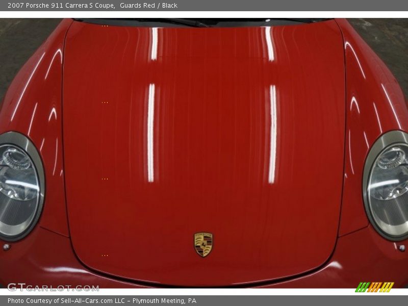 Guards Red / Black 2007 Porsche 911 Carrera S Coupe