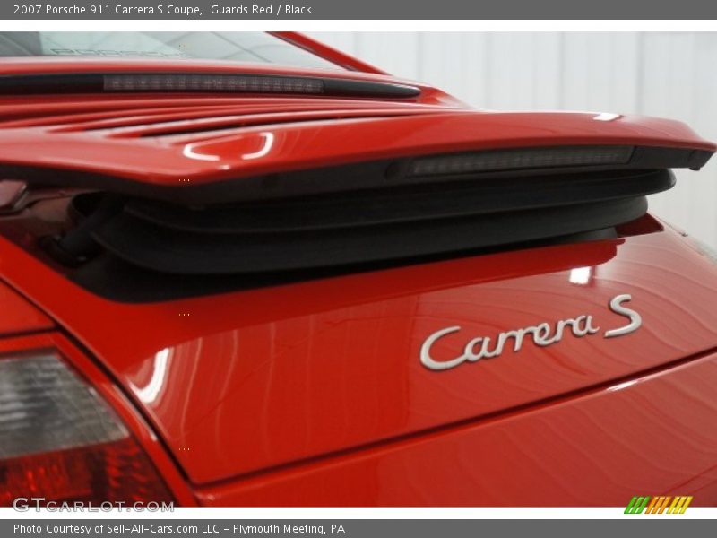 Guards Red / Black 2007 Porsche 911 Carrera S Coupe