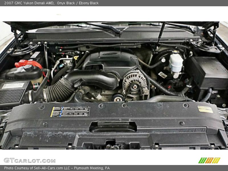 Onyx Black / Ebony Black 2007 GMC Yukon Denali AWD