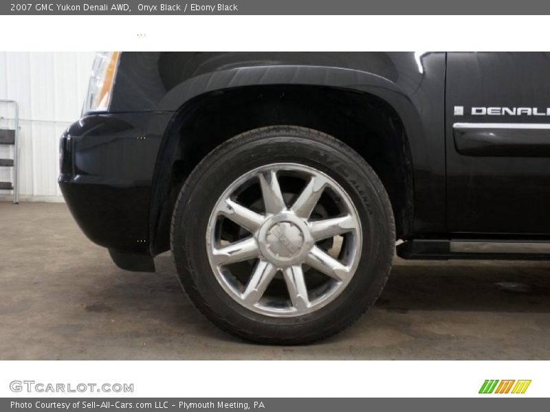 Onyx Black / Ebony Black 2007 GMC Yukon Denali AWD