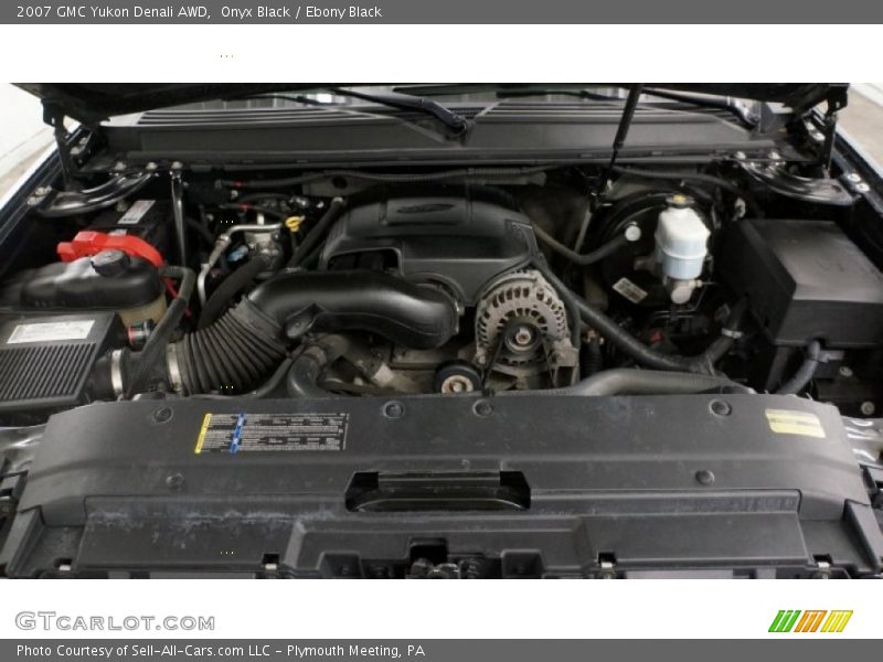 Onyx Black / Ebony Black 2007 GMC Yukon Denali AWD