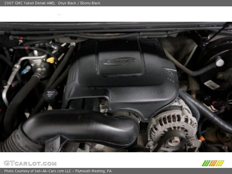 Onyx Black / Ebony Black 2007 GMC Yukon Denali AWD