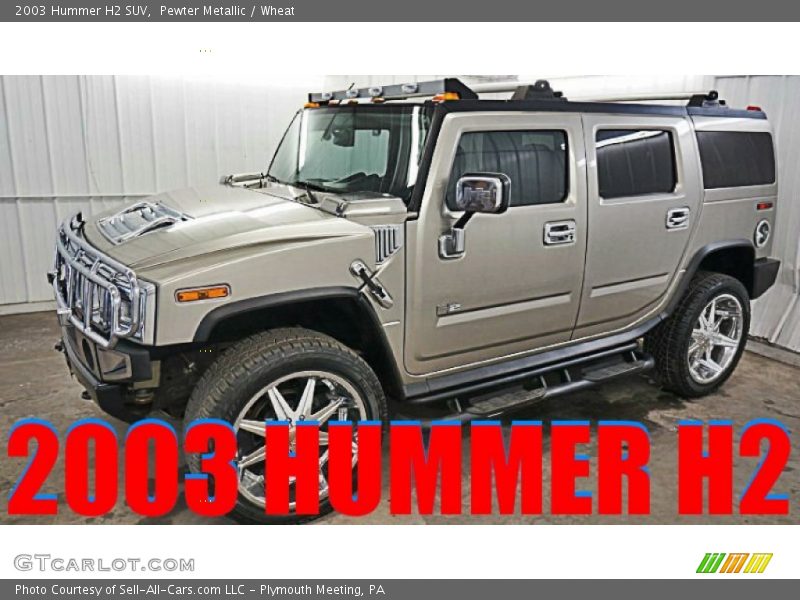 Pewter Metallic / Wheat 2003 Hummer H2 SUV
