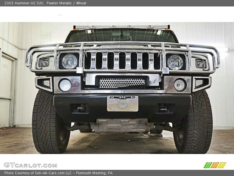 Pewter Metallic / Wheat 2003 Hummer H2 SUV