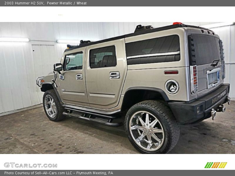 Pewter Metallic / Wheat 2003 Hummer H2 SUV