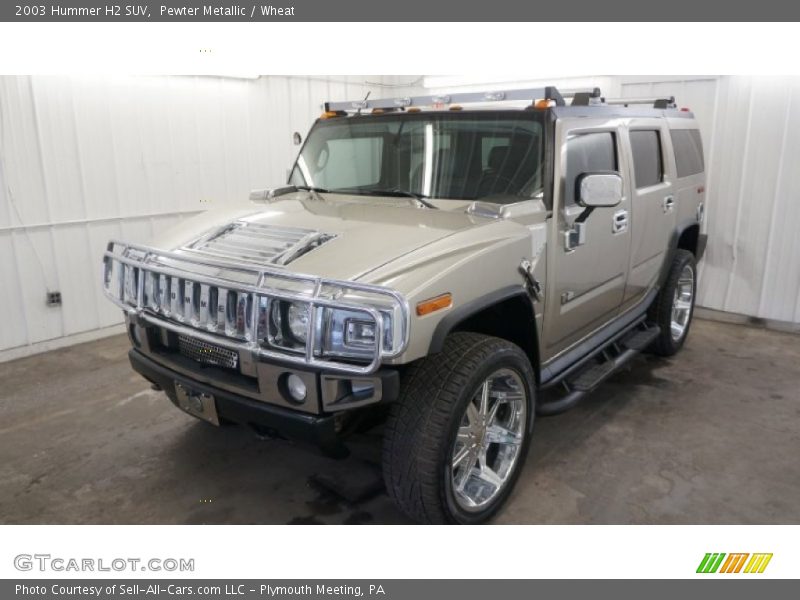 Pewter Metallic / Wheat 2003 Hummer H2 SUV