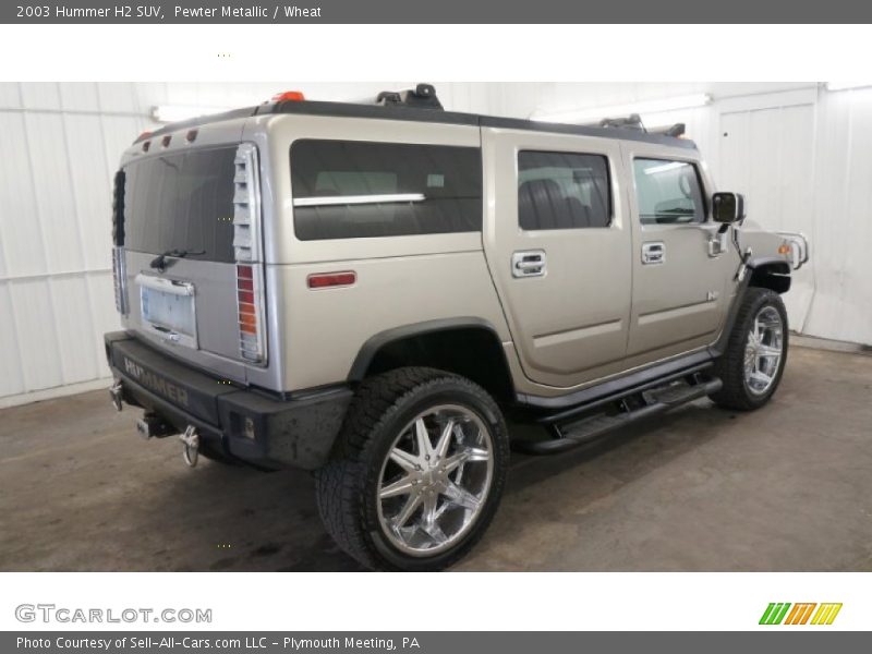 Pewter Metallic / Wheat 2003 Hummer H2 SUV