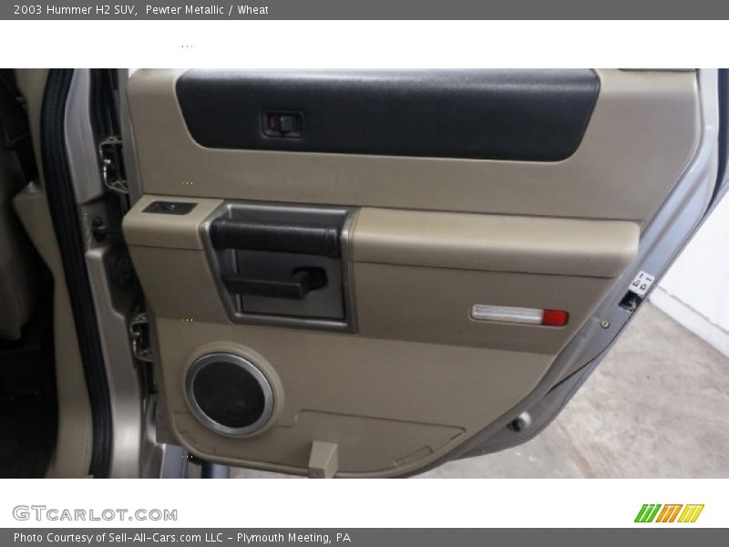 Pewter Metallic / Wheat 2003 Hummer H2 SUV