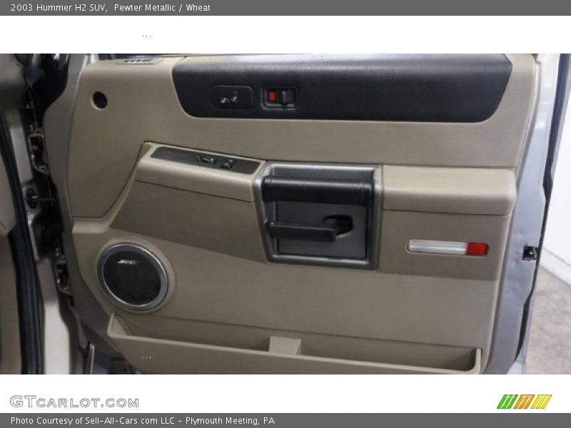 Pewter Metallic / Wheat 2003 Hummer H2 SUV