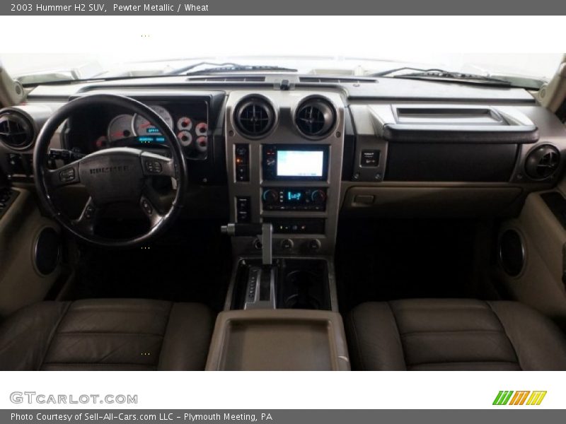 Pewter Metallic / Wheat 2003 Hummer H2 SUV