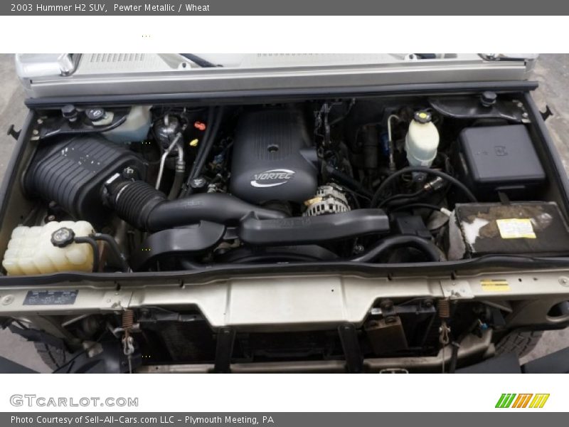 Pewter Metallic / Wheat 2003 Hummer H2 SUV