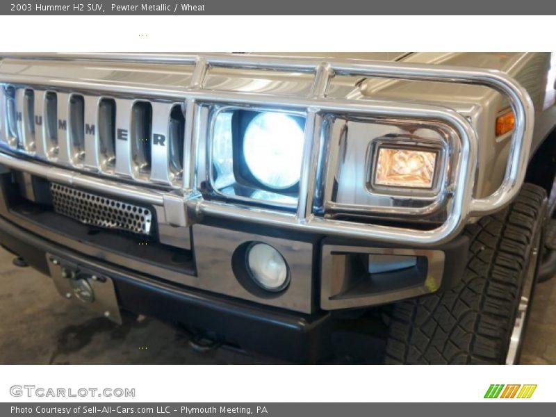 Pewter Metallic / Wheat 2003 Hummer H2 SUV