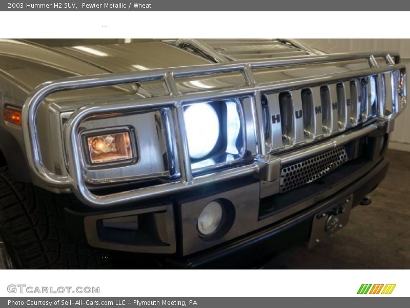 Pewter Metallic / Wheat 2003 Hummer H2 SUV