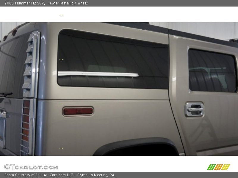 Pewter Metallic / Wheat 2003 Hummer H2 SUV