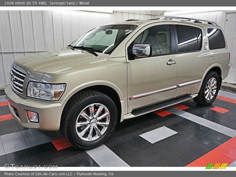 Serengeti Sand / Wheat 2008 Infiniti QX 56 4WD