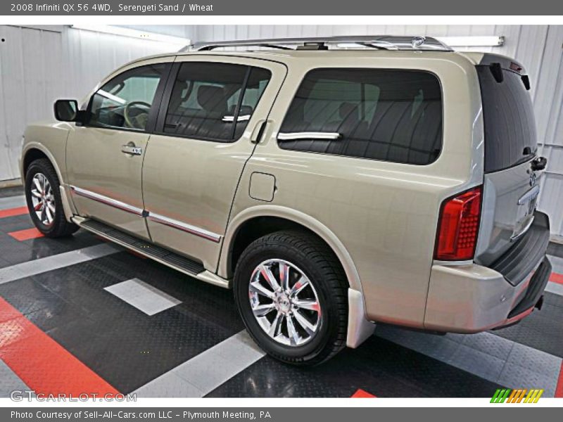 Serengeti Sand / Wheat 2008 Infiniti QX 56 4WD
