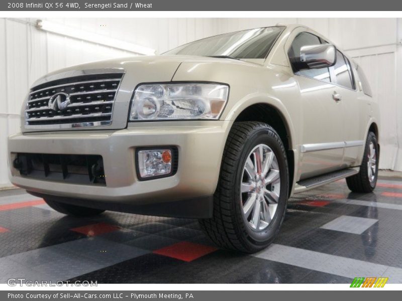 Serengeti Sand / Wheat 2008 Infiniti QX 56 4WD