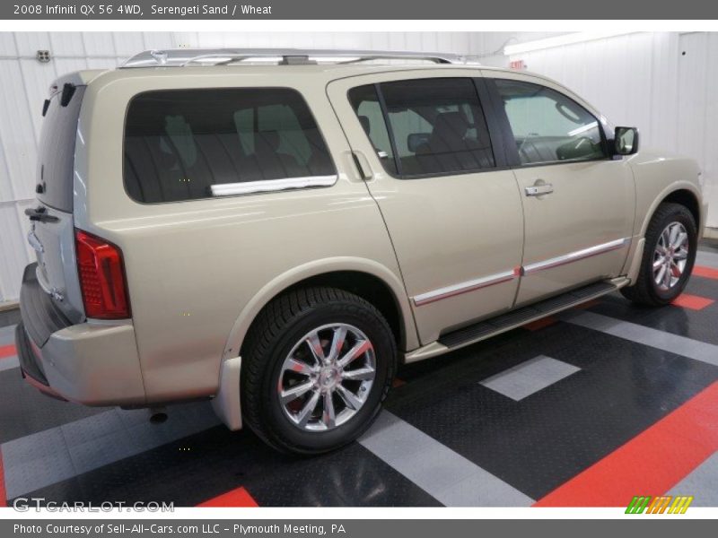 Serengeti Sand / Wheat 2008 Infiniti QX 56 4WD