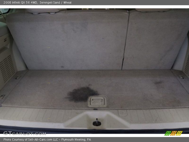 Serengeti Sand / Wheat 2008 Infiniti QX 56 4WD