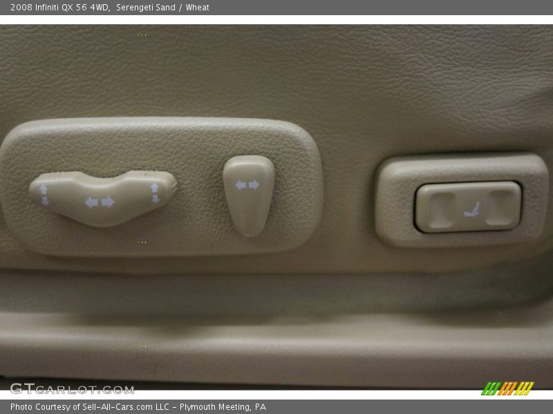 Serengeti Sand / Wheat 2008 Infiniti QX 56 4WD
