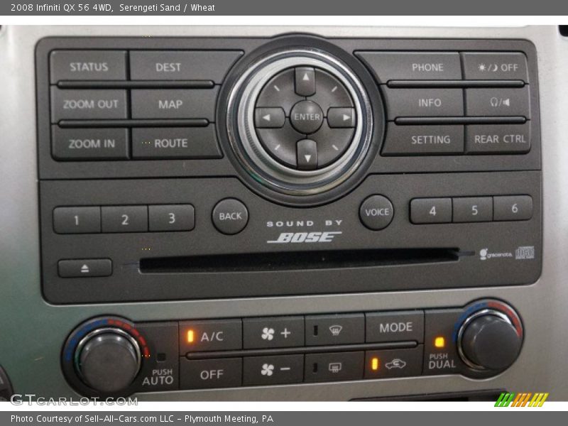 Serengeti Sand / Wheat 2008 Infiniti QX 56 4WD